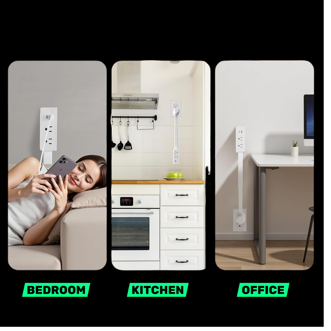 VoltLine™ V1 — Extendable Outlet Stick