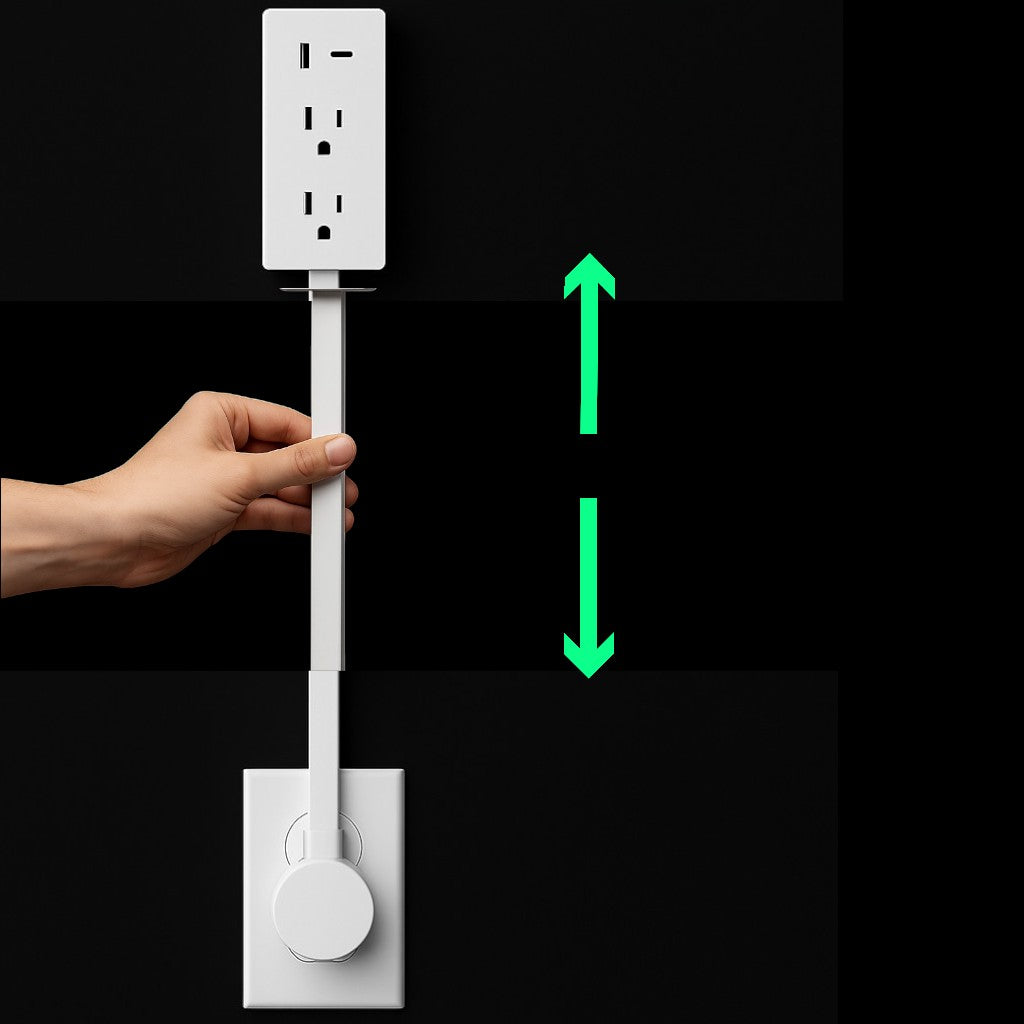 VoltLine™ V1 — Extendable Outlet Stick